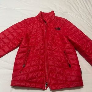 Boys north face puffer jacket size 7-8